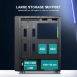 Ant Esports 211 Air Mid-Tower Cabinet - Black - Image 2