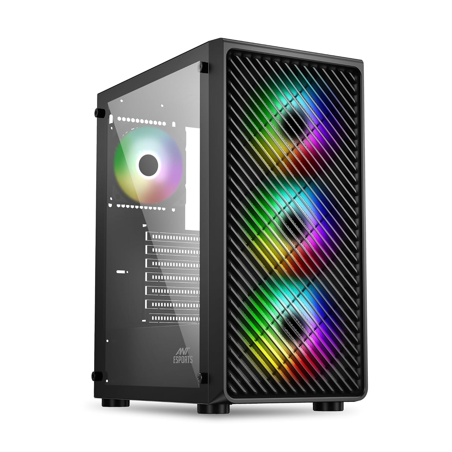 Ant Esports 211 Air Mid-Tower Cabinet - Black - Image 1