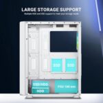 Ant Esports 211 Air Mid-Tower Cabinet - White - Image 4