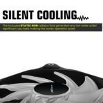 Ant Value AV240 240mm CPU Liquid Cooler AIO - Black - Image 5