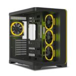 Ant Esports Crystal ARC Cabinet - Black