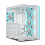 Ant Esports Crystal ARC Cabinet – White