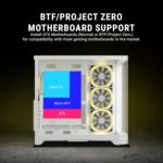 Ant Esports Crystal ARC Cabinet – White - Image 2