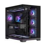 Ant Esports Crystal X7 Pro Max ATX Cabinet - Black
