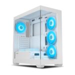 Ant Esports Crystal X7 Cabinet – White