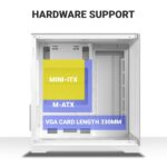 Ant Esports Crystal Z2 Cabinet – White - Image 3