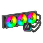 Ant Esports ICE Flow-360 360mm AIO I CPU Liquid Cooler – Black
