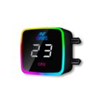 Ant Esports ICE Flow-240 240mm AIO I CPU Liquid Cooler – Black - Image 2