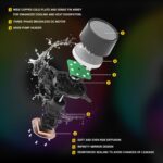 Ant Esports ICE-240 240mm AIO I CPU Liquid Cooler - Black - Image 3