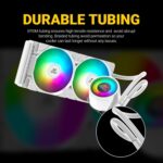 Ant Esports ICE-240 240mm AIO I CPU Liquid Cooler – White - Image 5