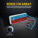 Ant Esports ICE Glow-240 240mm AIO I CPU Liquid Cooler – White - Image 4