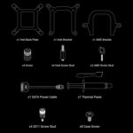 Ant Esports ICE Glow-240 240mm AIO I CPU Liquid Cooler – White - Image 5