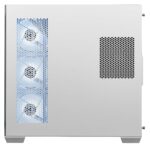 Circle Lucid AX BTF Panoramic Curved Glass Cabinet - White - Image 3