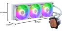 Cooler Master ML360L Core ARGB CPU Liquid Cooler - White - Image 2