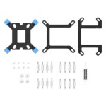 GAMDIAS CHIONE E4 WH 360mm ARGB CPU Liquid Cooler AIO – White - Image 6