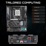 GIGABYTE B850 Gaming X WIFI6E Supports AMD Ryzen 9000/8000/7000 Series Processors ATX, DDR5 Motherboard - Image 4