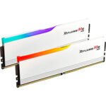 G.SKILL Ripjaws M5 RGB 32GB (2 x 16GB) DDR5 6000MHz CL36 Desktop Memory RAM - White