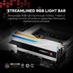 G.SKILL Trident Z5 RGB 32GB (2 x 16GB) DDR5 6000MHz CL36 Desktop Memory RAM - White - Image 2