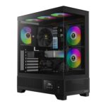 GAMDIAS Atlas M1 ATX w/Display Cabinet - Black