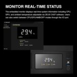 GAMDIAS Atlas M1 ATX w/Display Cabinet - Black - Image 2