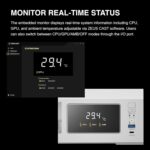 GAMDIAS Atlas M1 ATX w/Display Cabinet - White - Image 2