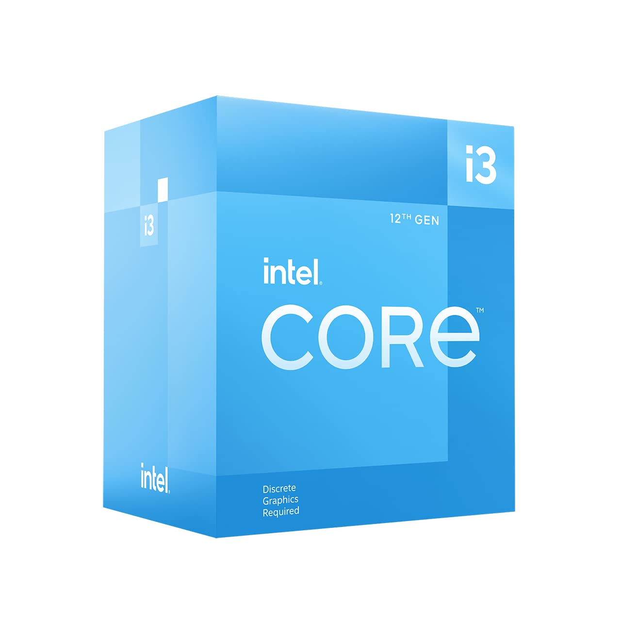Intel Core i3 12100F 12th Gen Generation 4 Cores 8 Threads up to 4.30 GHz Processor - Image 1