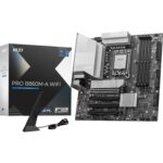 MSI Pro B860M-A WIFI Support  Intel® Core™ Ultra  DDR5 mATX Motherboard