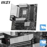 MSI Pro B860M-A WIFI Support  Intel® Core™ Ultra  DDR5 mATX Motherboard - Image 2