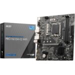 MSI PRO H610M-G WiFi Supports Intel Core 12th/13th/14th Generation DDR5 mATX Motherboard