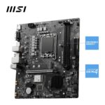 MSI PRO H610M-G WiFi Supports Intel Core 12th/13th/14th Generation DDR5 mATX Motherboard - Image 2