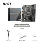MSI PRO H610M-G WiFi Supports Intel Core 12th/13th/14th Generation DDR5 mATX Motherboard - Image 4