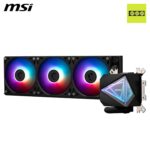 MSI MAG CORELIQUID L360 360mm CPU Liquid Cooler AIO – Black