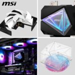 MSI MAG CORELIQUID L360 360mm CPU Liquid Cooler AIO – Black - Image 2