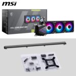 MSI MAG CORELIQUID L360 360mm CPU Liquid Cooler AIO – Black - Image 3