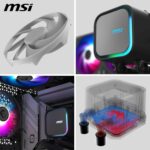 MSI MAG CORELIQUID A13 360mm CPU Liquid Cooler AIO – Black - Image 3