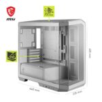 MSI MAG PANO M100R Cabinet - White - Image 3