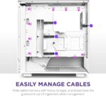 NZXT H5 Flow Cabinet - White - Image 6