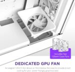 NZXT H5 Flow Cabinet - White - Image 4
