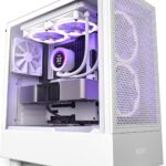 NZXT H5 Flow Cabinet - White