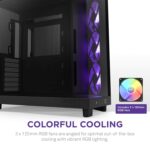 NZXT H6 Flow RGB - Black - Image 4