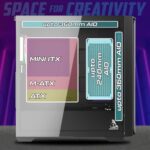 TAG Gamerz Andromeda Cabinet - Black - Image 3