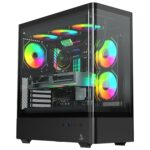 TAG Gamerz Aurora Cabinet - Black