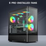 TAG Gamerz Aurora Cabinet - Black - Image 2