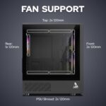 TAG Gamerz EVA Cabinet - Black - Image 3