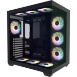 GALAX HOF ALLSYNQ | Preinstall 7 ARGB Fans Cabinet - Black