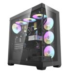 TAG Gamerz Luminor Cabinet - Black