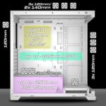 TAG Gamerz Luminor Cabinet - White - Image 3