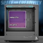 TAG Gamerz Starlight Cabinet -  Black - Image 3