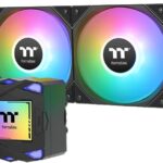 Thermaltake LA360 ARGB 360mm CPU Liquid Cooler AIO – Black