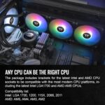 Thermaltake TH360 V2 Ultra ARGB Sync 360mm CPU Liquid Cooler AIO – Black - Image 3